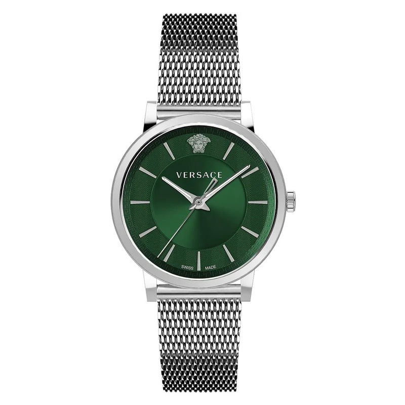 Versace Men's Watch V-Circle Green Bracelet VE5A00620