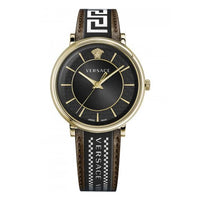 Versace Men's Watch V-Circle Brown Gold VE5A01721