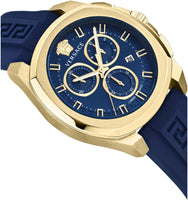 Versace Men's Watch Chrono Geo 43mm Blue VE7CA0323