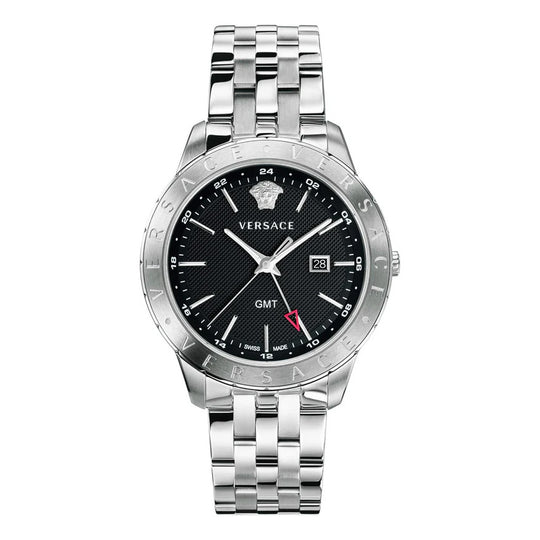 Versace Men's Watch Univers GMT Black Bracelet VEBK00418