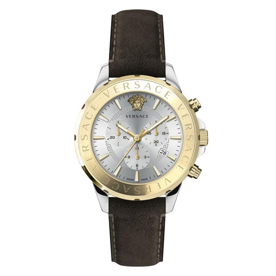 Versace Men's Watch Chrono Signature Brown VEV601323
