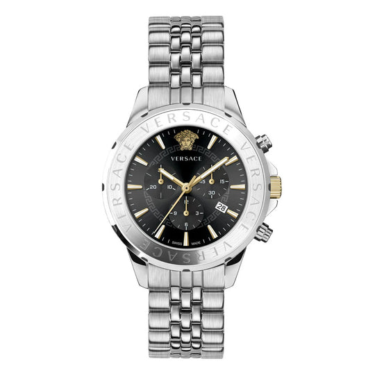 Versace Men's Watch Chrono Signature Black Bracelet VEV601523