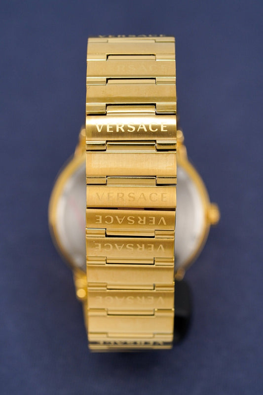 Versace Greca Logo Small Seconds Gold VEVI00520 - WatchPilot