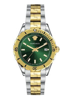 Versace Hellenyium 42mm Two Tone Green VE3A00720 - WatchPilot