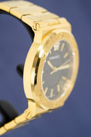 Versace Ladies Watch Greca Logo Gold Black VEVH00820 - WatchPilot