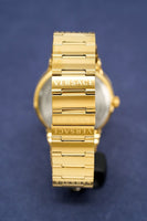 Versace Ladies Watch Greca Logo Gold Black VEVH00820 - WatchPilot
