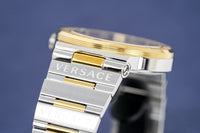 Versace Ladies Watch Greca Logo Two-Tone Green VEVH00720 - WatchPilot