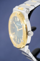 Versace Ladies Watch Greca Logo Two-Tone Green VEVH00720 - WatchPilot