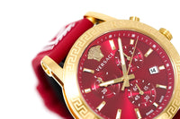 Versace Ladies Watch Sport Tech Chronograph Red Gold VEKB00322 - WatchPilot