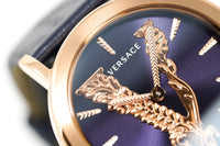 Versace Ladies Watch Virtus Blue IP Gold VERI00420 - WatchPilot