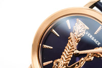 Versace Ladies Watch Virtus Blue IP Gold VERI00420 - WatchPilot