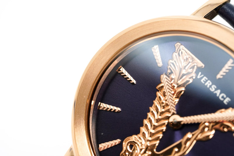 Versace Ladies Watch Virtus Blue IP Gold VERI00420 - WatchPilot