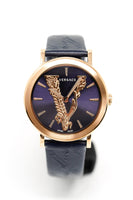 Versace Ladies Watch Virtus Blue IP Gold VERI00420 - WatchPilot