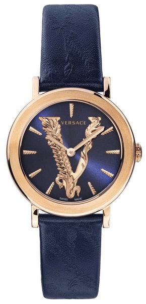 Versace Ladies Watch Virtus Blue IP Gold VERI00420 - WatchPilot