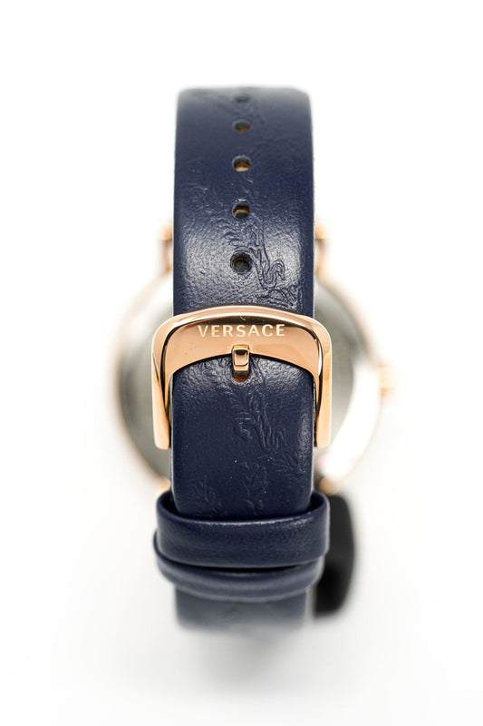 Versace Ladies Watch Virtus Blue IP Gold VERI00420 - WatchPilot