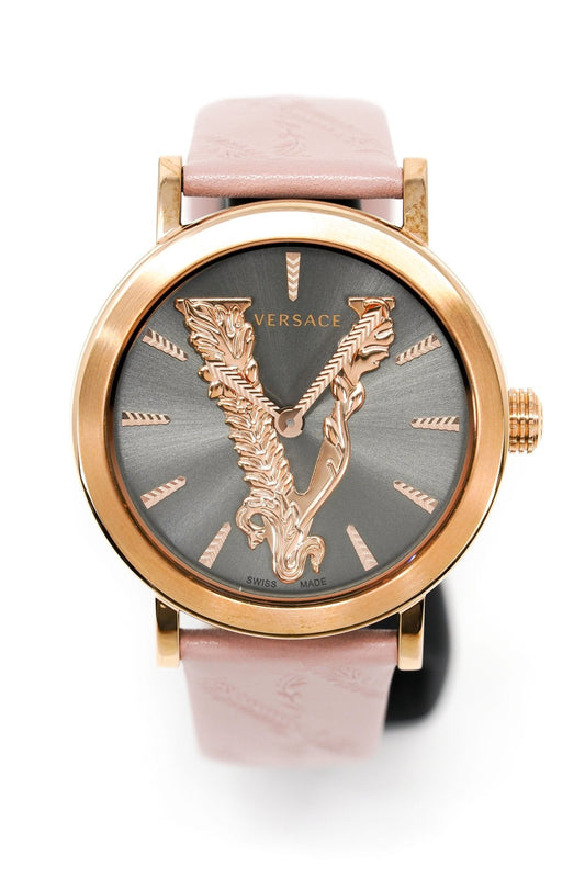 Versace Ladies Watch Virtus IP Rose Gold Pink VEHC00319 - WatchPilot