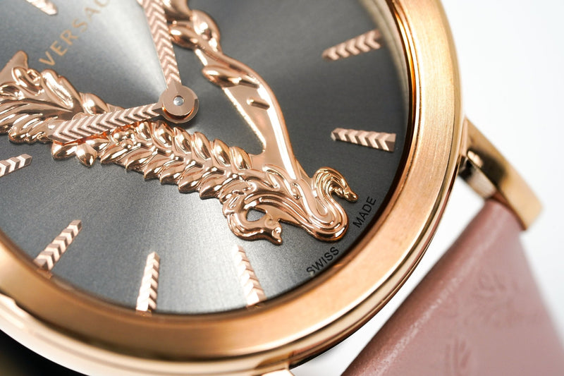 Versace Ladies Watch Virtus IP Rose Gold Pink VEHC00319 - WatchPilot