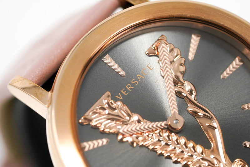 Versace Ladies Watch Virtus IP Rose Gold Pink VEHC00319 - WatchPilot