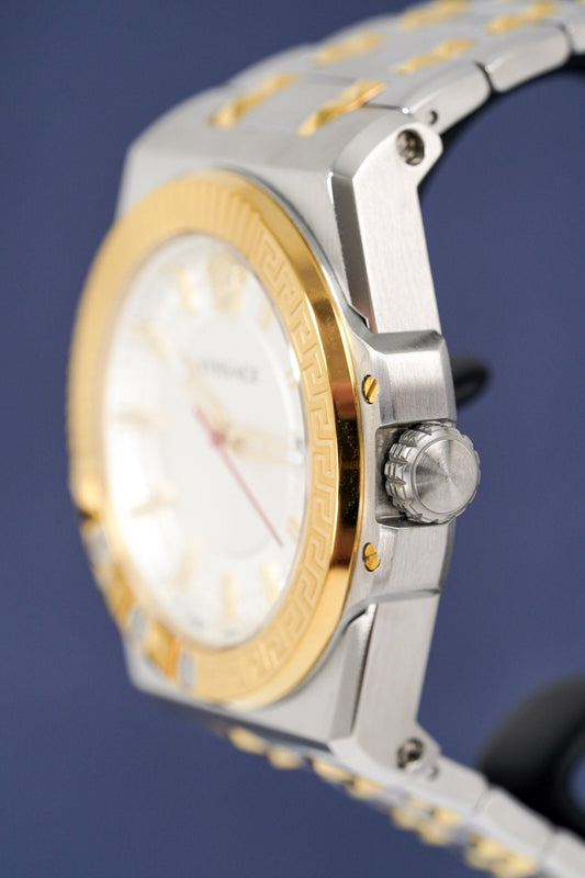 Versace Men's Chain Reaction Two-Tone Silver VEDY00519 - WatchPilot
