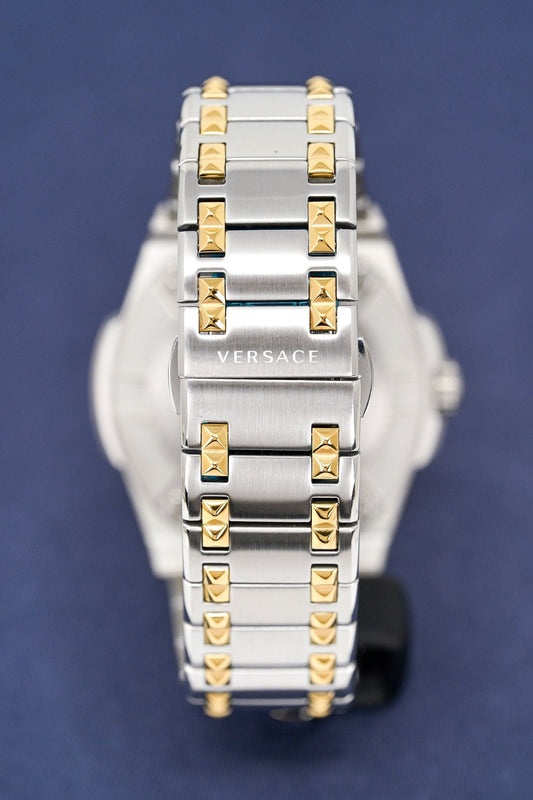 Versace Men's Chain Reaction Two-Tone Silver VEDY00519 - WatchPilot