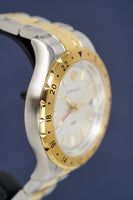 Versace Men's Watch Hellenyium GMT Two-Tone Silver V11030015 - WatchPilot