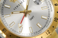 Versace Men's Watch Hellenyium GMT Two-Tone Silver V11030015 - WatchPilot
