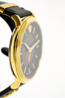 Versace Men's Watch V-Circle Gold Black VBQ050017 - WatchPilot