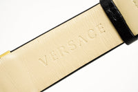 Versace Men's Watch V-Circle Gold Black VBQ050017 - WatchPilot