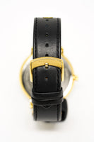 Versace Men's Watch V-Circle Gold Black VBQ050017 - WatchPilot