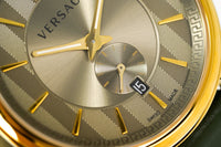 Versace Men's Watch V-Circle Small Seconds Green VBQ030017 - WatchPilot
