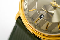 Versace Men's Watch V-Circle Small Seconds Green VBQ030017 - WatchPilot