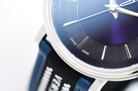 Versace V-Circle 42mm Blue Silver VE5A01121 - WatchPilot