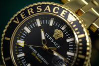 Versace V-Race Diver Gold Plated - WatchPilot
