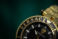 Versace V-Race Diver Gold Plated - WatchPilot