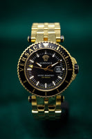 Versace V-Race Diver Gold Plated - WatchPilot