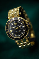 Versace V-Race Diver Gold Plated - WatchPilot