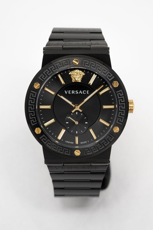 Versace Watch Greca Logo Black VEVI00620 - WatchPilot