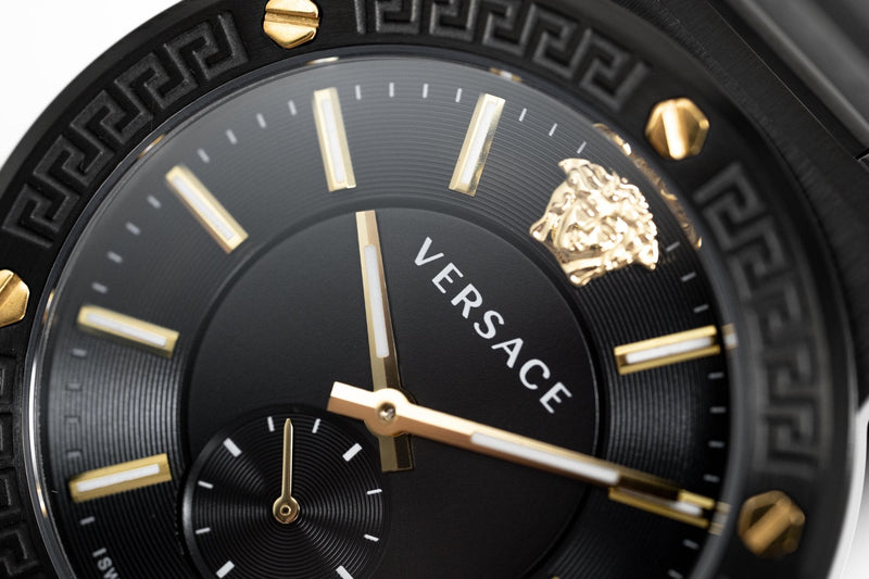 Versace Watch Greca Logo Black VEVI00620 - WatchPilot