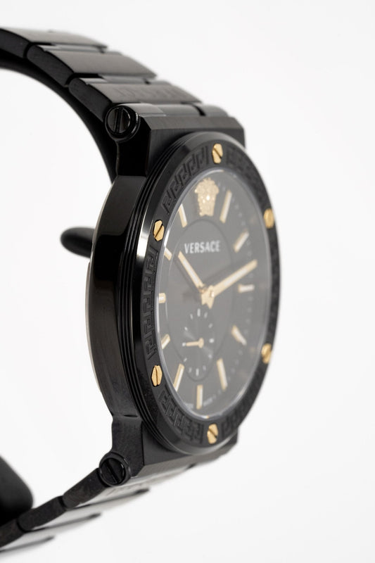 Versace Watch Greca Logo Black VEVI00620 - WatchPilot
