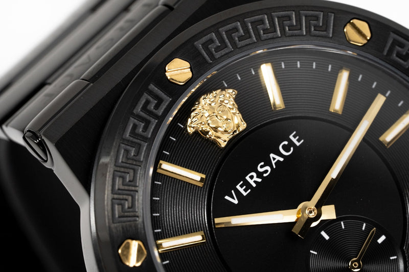 Versace Watch Greca Logo Black VEVI00620 - WatchPilot