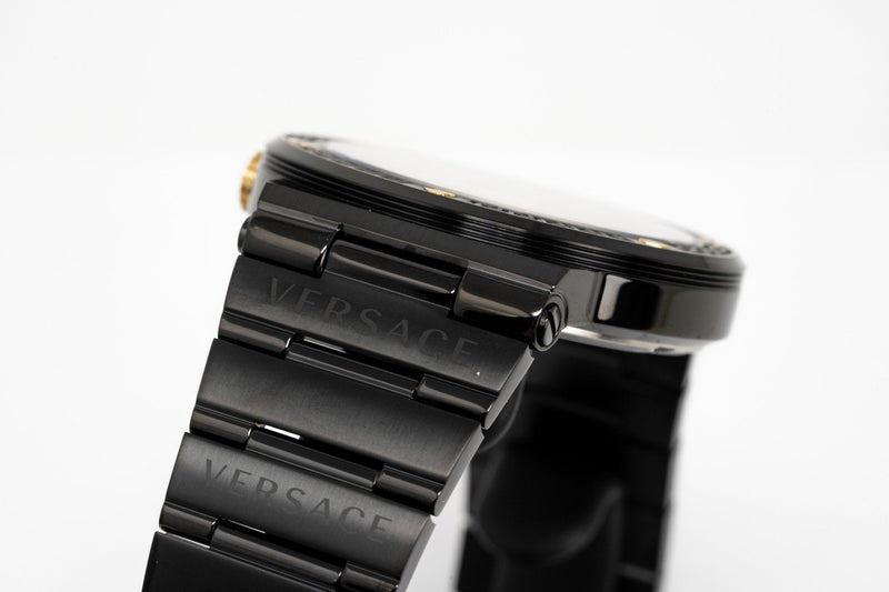 Versace Watch Greca Logo Black VEVI00620 - WatchPilot