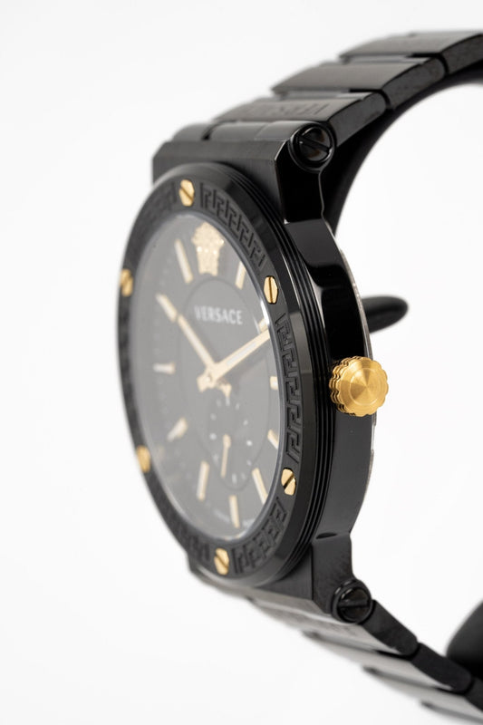 Versace Watch Greca Logo Black VEVI00620 - WatchPilot