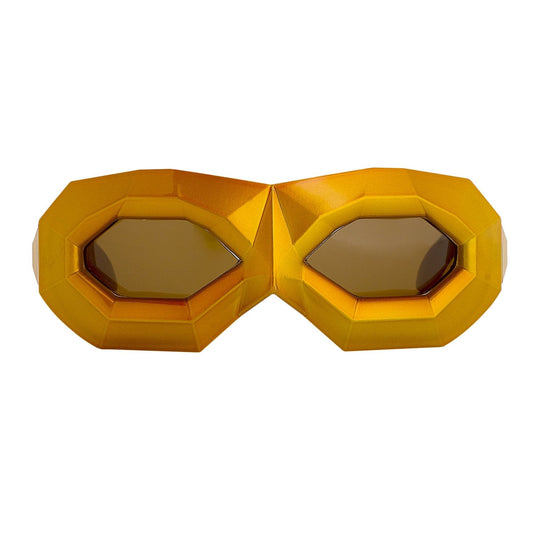 Walter Van Beirendonck Sunglasses Special Shiny Gold and Brown WVB2C10SUN