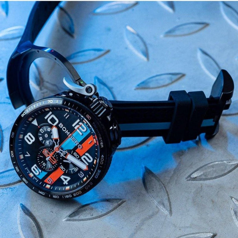 Bomberg Bolt-68 Racing Men's Blue Watch BS45CHPBA.059-6.10