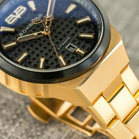 Watches - Bomberg Metropolis Shanghai Automatic Limited Edition Men's Gold Watch BF43APGD.09-9.12