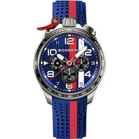 Watches - Bomberg Silverstone Men's Blue Watch BS45CHSP.059-8.10