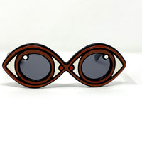 Yaz Bukey Women Sunglasses Eye Spy Brown Eyes Special Edition YAZ2C3SUN - WatchPilot