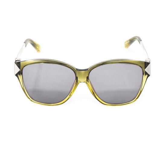Yohji Yamamoto Sunglasses Rectangular Green and Grey