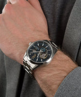 Orient Star Men's Green Skeleton Automatic Watch RE-AV0114E