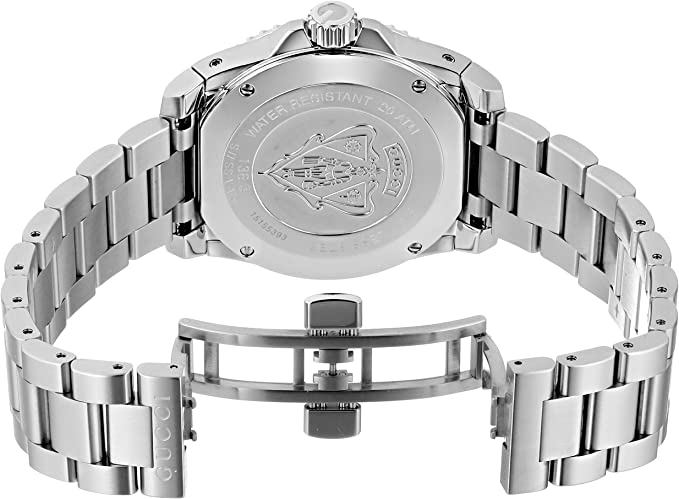 Gucci YA136302 Men's Dive Silver Watch